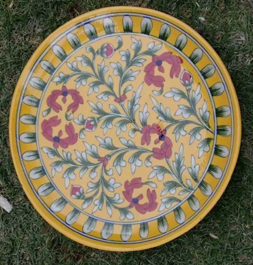 Blue Pottery Decorative Platters